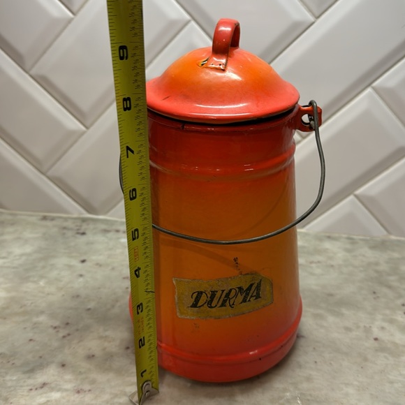 Vintage Enamelware Milk Container - Picture 4 of 4